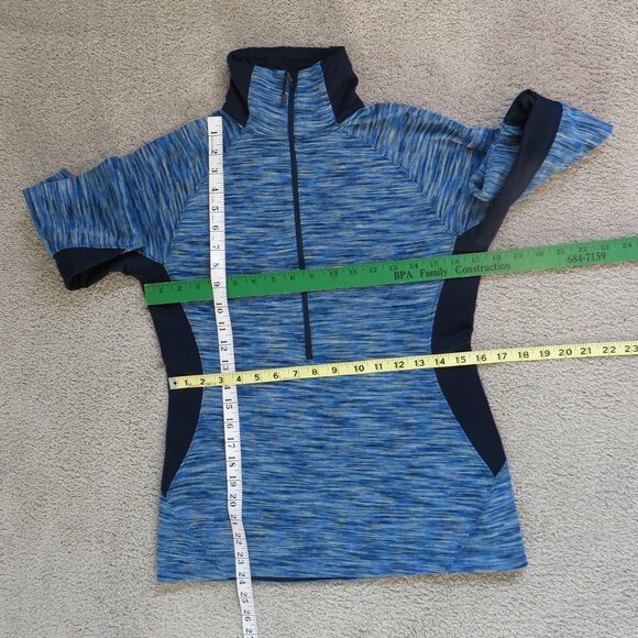 NWOT Columbia womens half zip jacket/coat size S blue #AL6876 - Picture 5 of 9